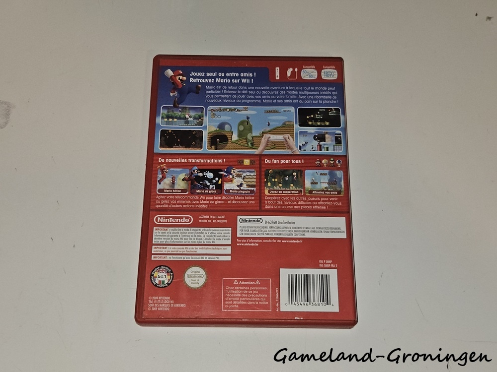 New Super Mario Bros Wii (Complete, FRA)