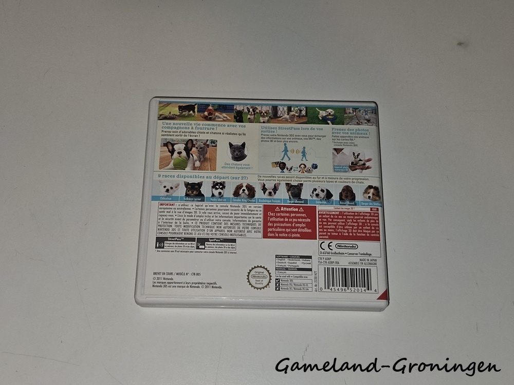 Nintendogs + Cats Franse Buldog & Nieuwe Vrienden (Compleet, FRA)