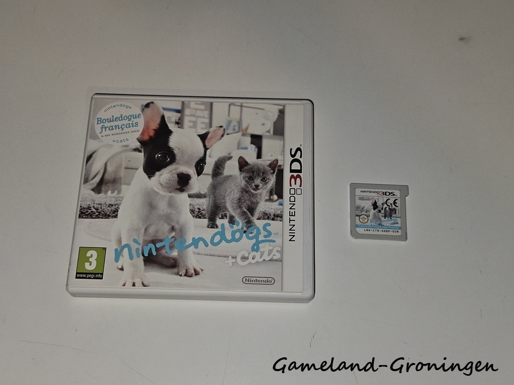 Nintendogs + Cats French Bulldog & New Friends (Complete, FRA)