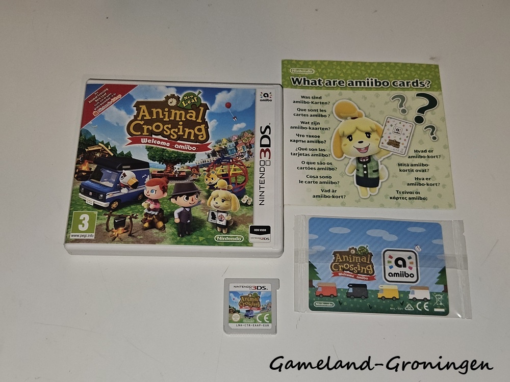 Animal Crossing New Leaf Welcome Amiibo (Compleet, HOL)