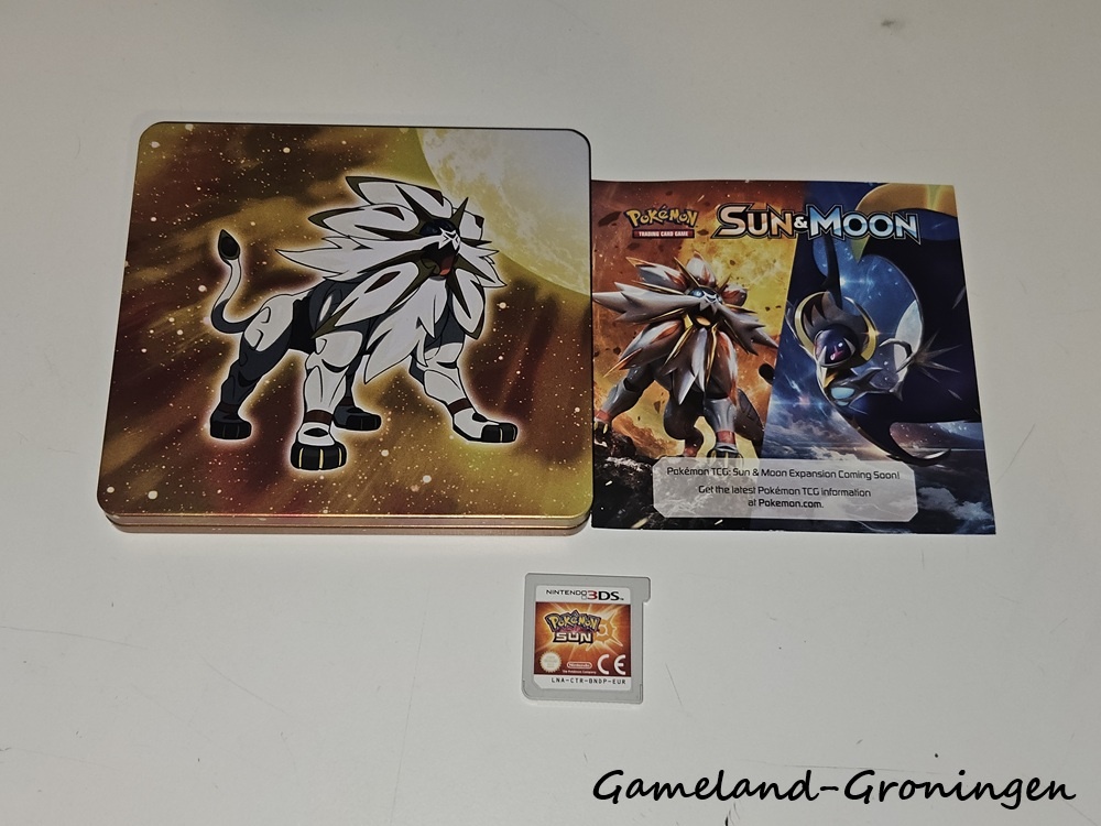 Pokemon Sun Steelbook (Compleet, HOL)