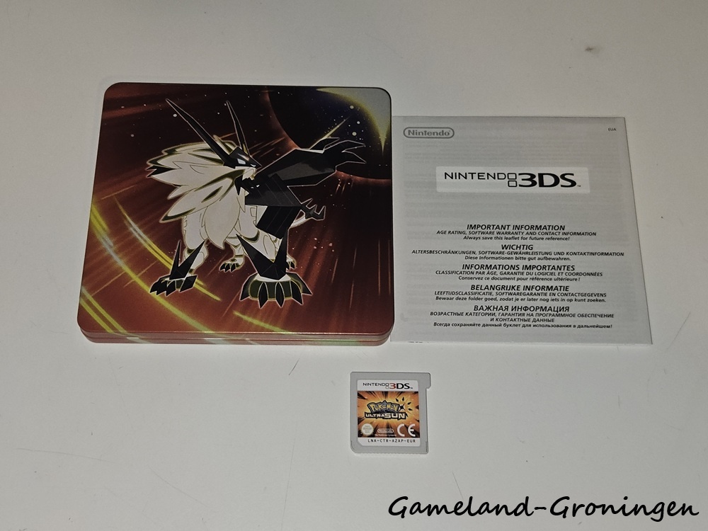 Pokemon Ultra Sun Steelbook (Complete, HOL)