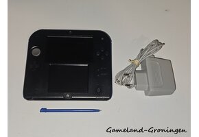 Nintendo 2DS met Stylus & Oplader (Blauw/Zwart)