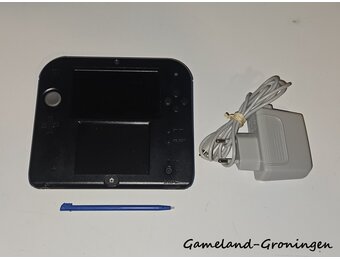Nintendo 2DS with Stylus & Charger (Blue/Black)