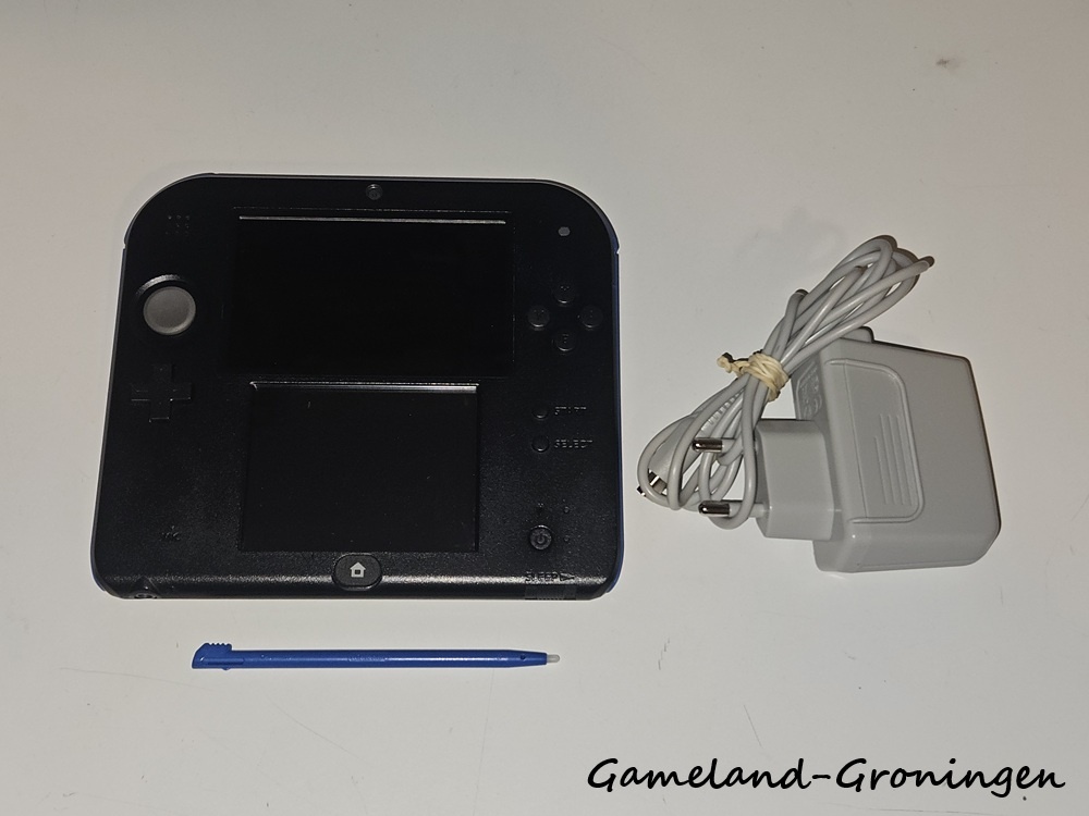 Nintendo 2DS with Stylus & Charger (Blue/Black)