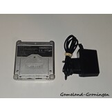 Gameboy Advance SP met Oplader (Zilver Tribal)