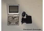 Gameboy Advance SP met Oplader (Zilver Tribal)