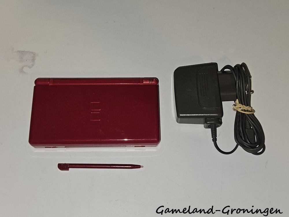 Nintendo DS Lite met Stylus & Oplader (Rood)
