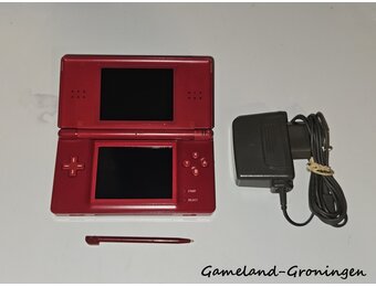 Nintendo DS Lite met Stylus & Oplader (Rood)