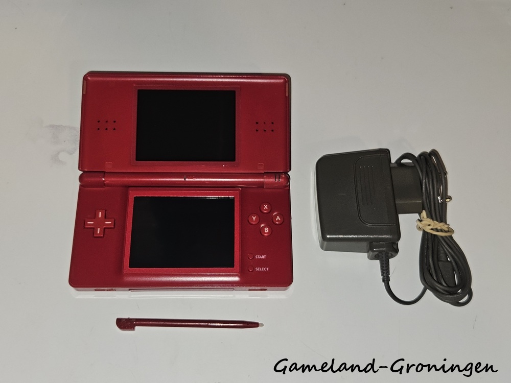 Nintendo DS Lite met Stylus & Oplader (Rood)