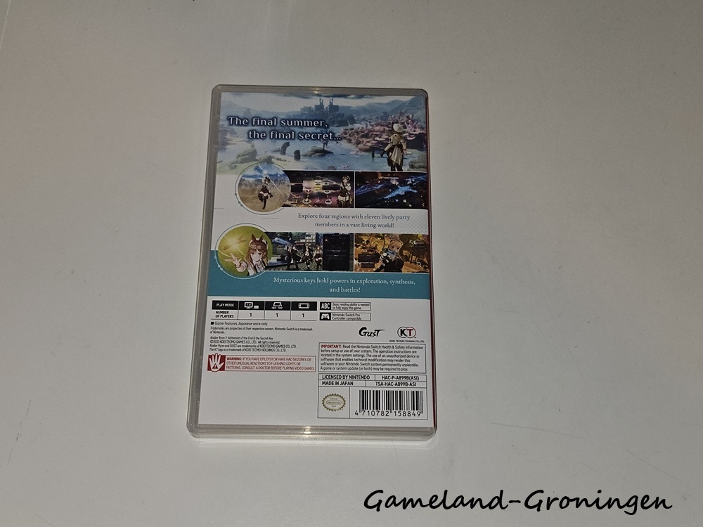 Atelier Ryza 3 Alchemist of the End & The Secret Key (Complete, Japan)