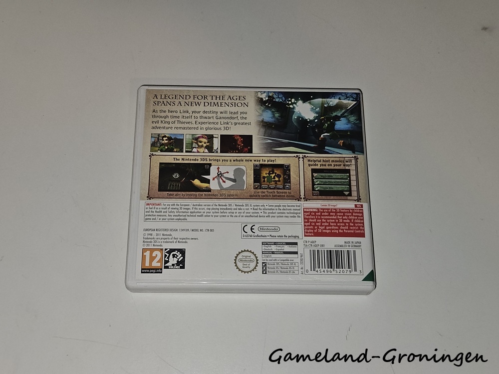 The Legend of Zelda Ocarina of Time 3D (Compleet, UKV)