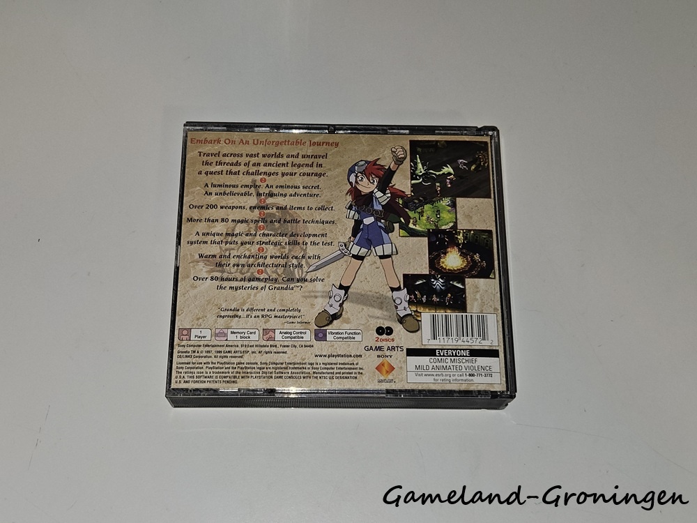 Grandia (Compleet, NTSC)