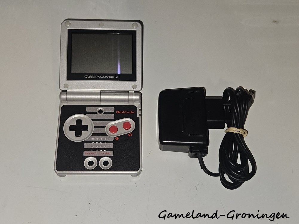 Gameboy Advance SP with Charger (NES Edition)