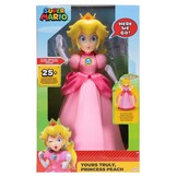 Super Mario - Talking Yours Truly Princess Peach Action Figure 36 cm