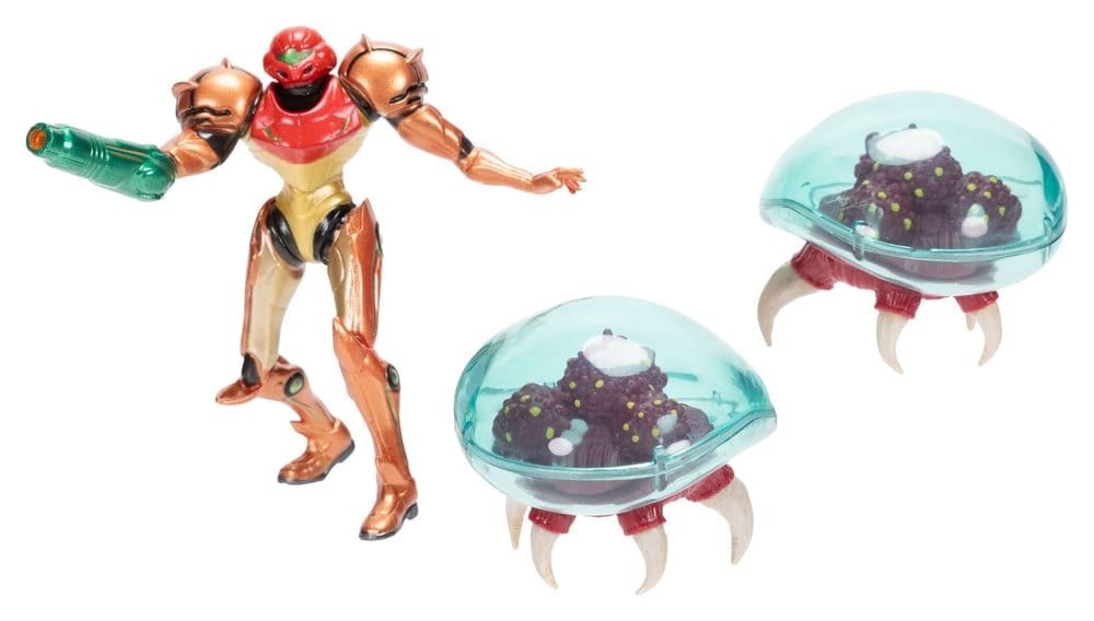 World of Nintendo - Metroid Mini Figures 3-Pack Samus Bounty Hunter 6 cm