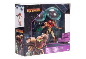 World of Nintendo - Metroid Mini Figures 3-Pack Samus Bounty Hunter 6 cm