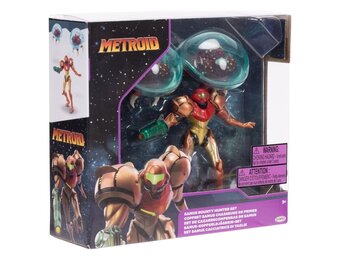 World of Nintendo - Metroid Mini Figures 3-Pack Samus Bounty Hunter 6 cm
