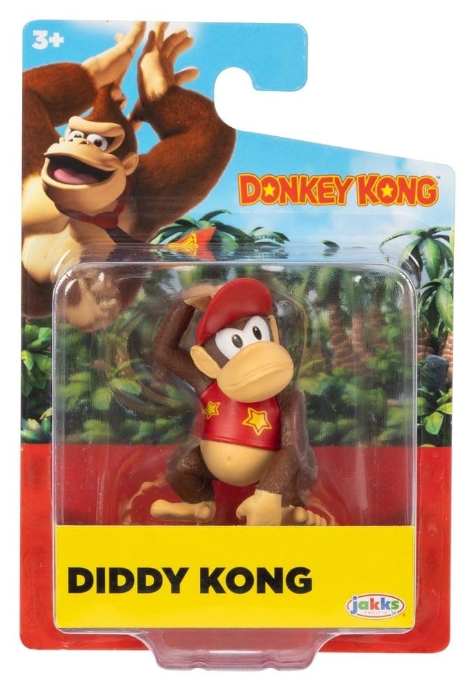World of Nintendo - Diddy Kong Mini Figure 6 cm