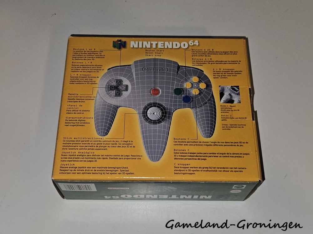 Original N64 Controller (Boxed, Gray)