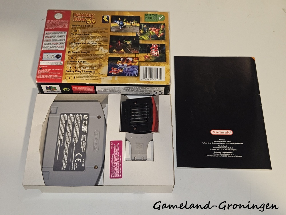 Donkey Kong 64 with Expansion Pack (Complete, FAH)