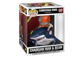 Chainsaw Man Rides POP! - Chainsaw Man & Beam #147
