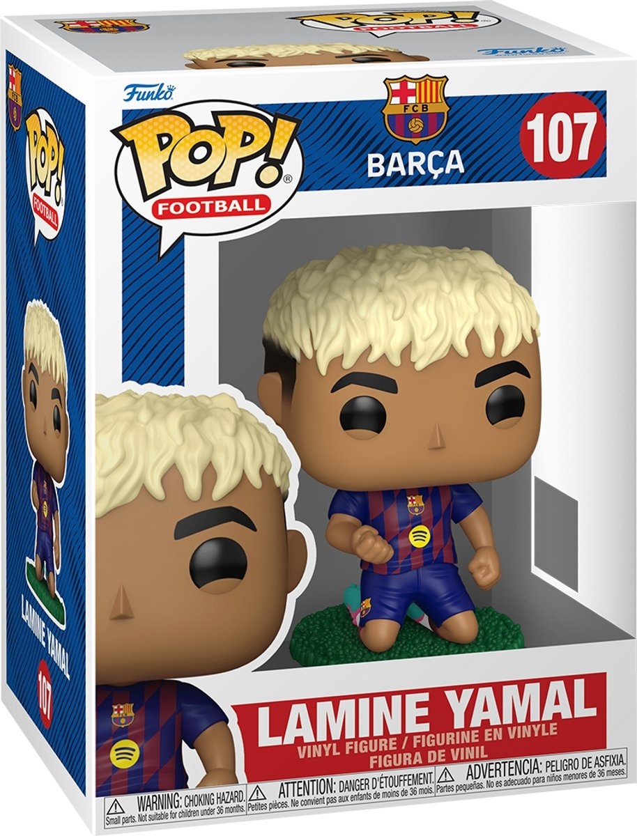 FC Barcelona Football POP! - Lamine Yamal #107