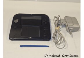 Nintendo 2DS with Stylus & Charger (Blue/Black)