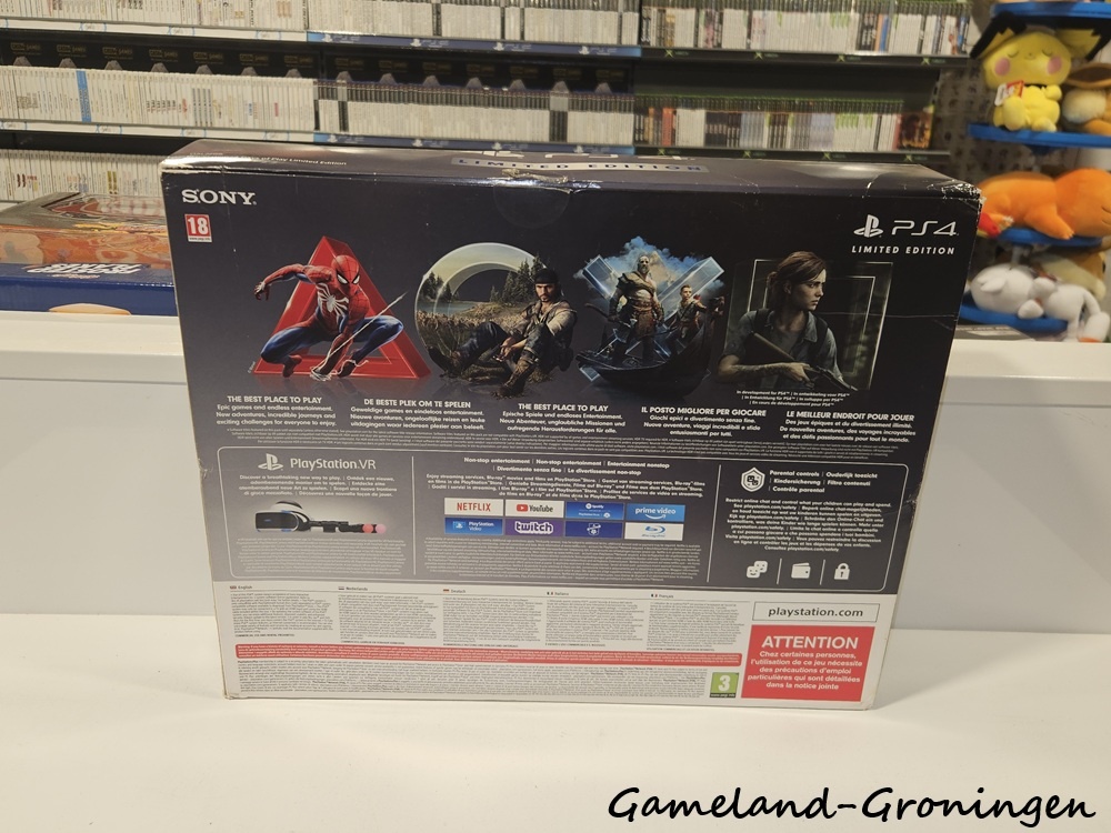 PlayStation 4 Slim 1TB Days of Play Edition met Controller & Bedrading