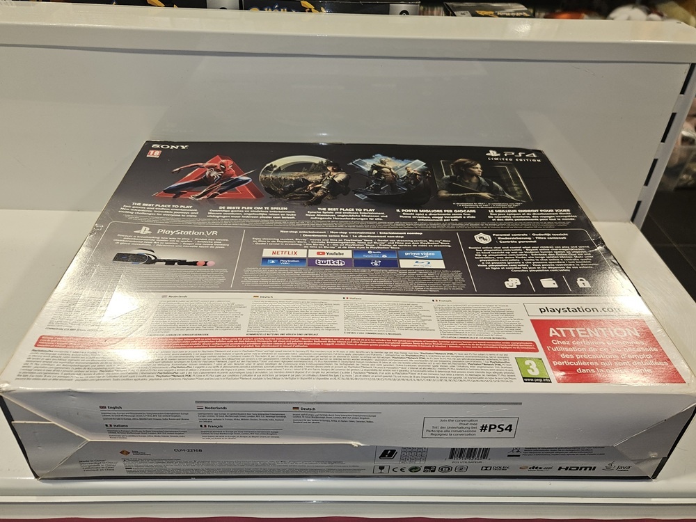PlayStation 4 Slim 1TB Days of Play Edition met Controller & Bedrading