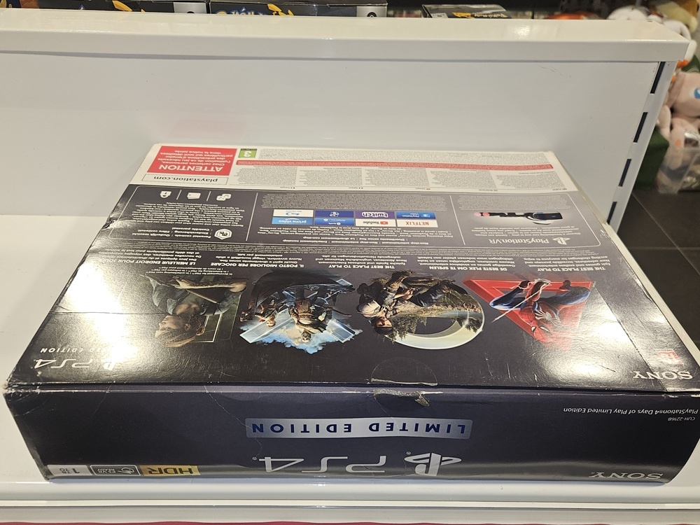 PlayStation 4 Slim 1TB Days of Play Edition met Controller & Bedrading