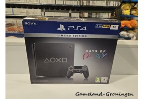PlayStation 4 Slim 1TB Days of Play Edition met Controller & Bedrading
