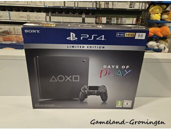 PlayStation 4 Slim 1TB Days of Play Edition met Controller & Bedrading