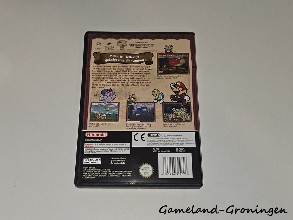 Paper Mario The Thousand-Year Door (Compleet, HOL)