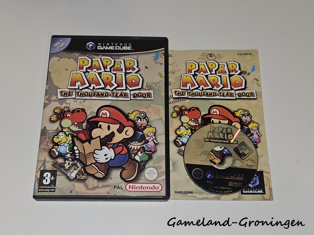 Paper Mario The Thousand-Year Door (Compleet, HOL)