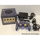 Nintendo GameCube with Controller & Wiring (Purple)