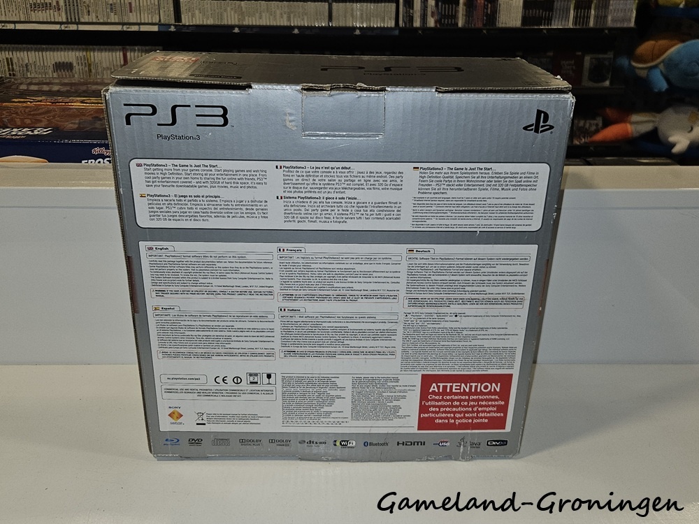 PlayStation 3 Slim 320GB with Controller & Wiring (Boxed)