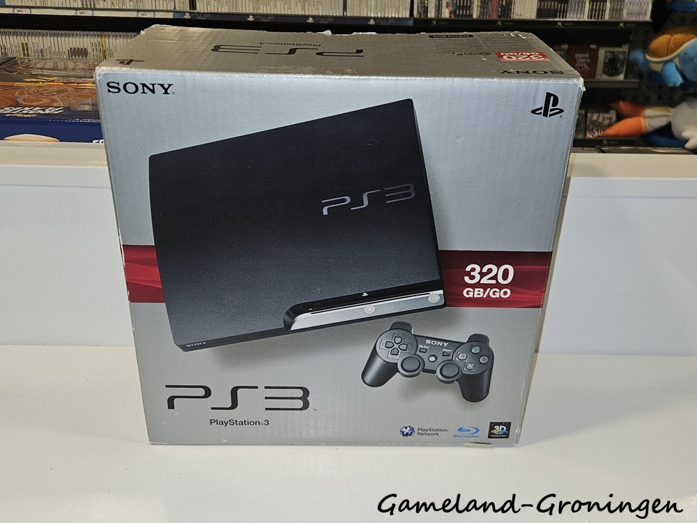 PlayStation 3 Slim 320GB with Controller & Wiring (Boxed)
