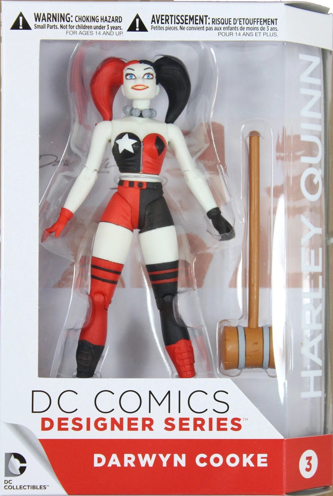 DC Comics Designer Series - Darwyn Cooke Harley Quinn Action Figure 18 cm