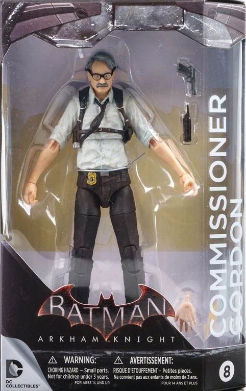 Batman Arkham Knight - Commissioner Gordon Action Figure 18 cm
