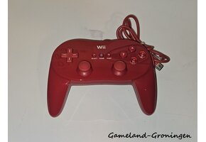 Originele Wii Classic Controller (Rood)