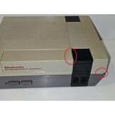 Nintendo NES with Controller & Wiring
