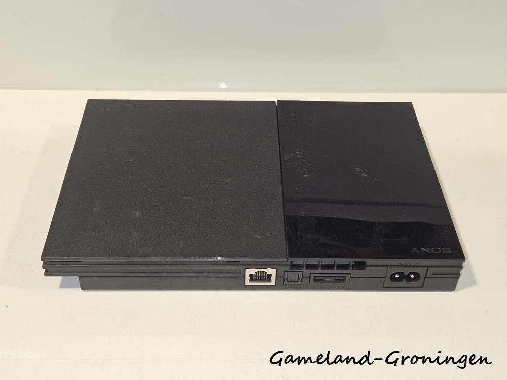 PlayStation 2 Slimline met Controller & Bedrading (Zwart)
