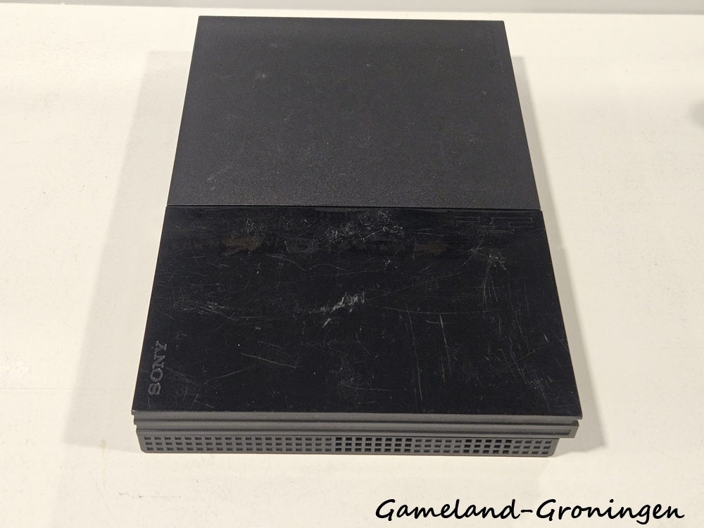 PlayStation 2 Slimline met Controller & Bedrading (Zwart)
