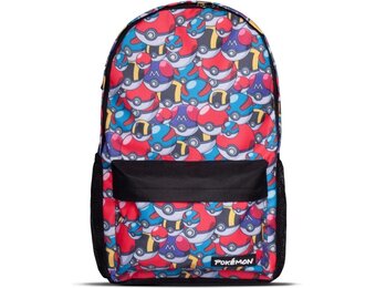 Pokémon - Poke Ball All Over Backpack