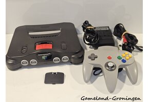Nintendo 64 met Controller, Expansion Pack & Bedrading
