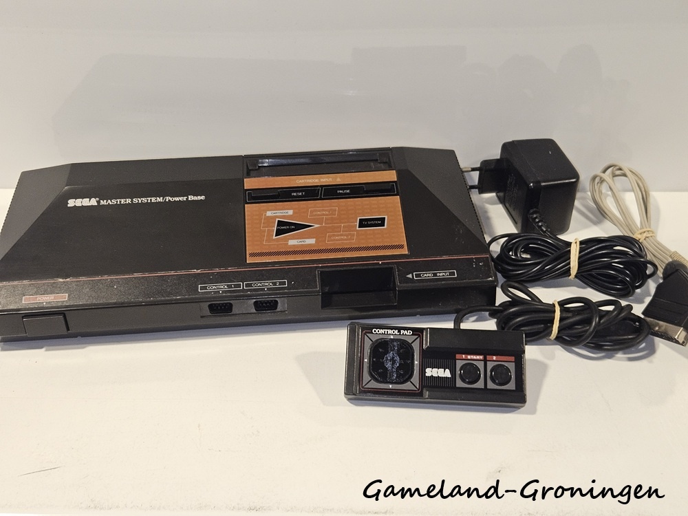 Sega Master System with Controller & Wiring