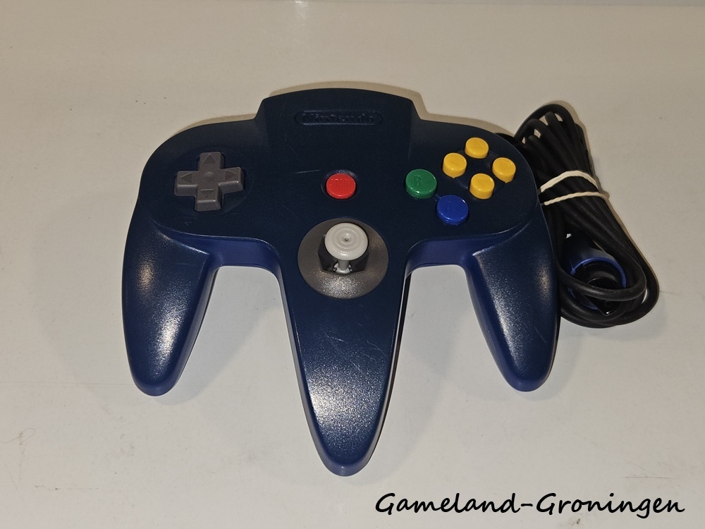 Originele N64 Controller (Blauw, Verkleurd)