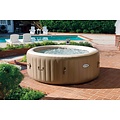 Intex PureSpa opblaasbare spa Bubble 4 personen (incl. energiebesparende afdekhoes)