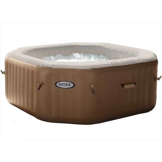 Intex  afdekzeil + opblaasbaar dek t.b.v. 28414 octagon (set)